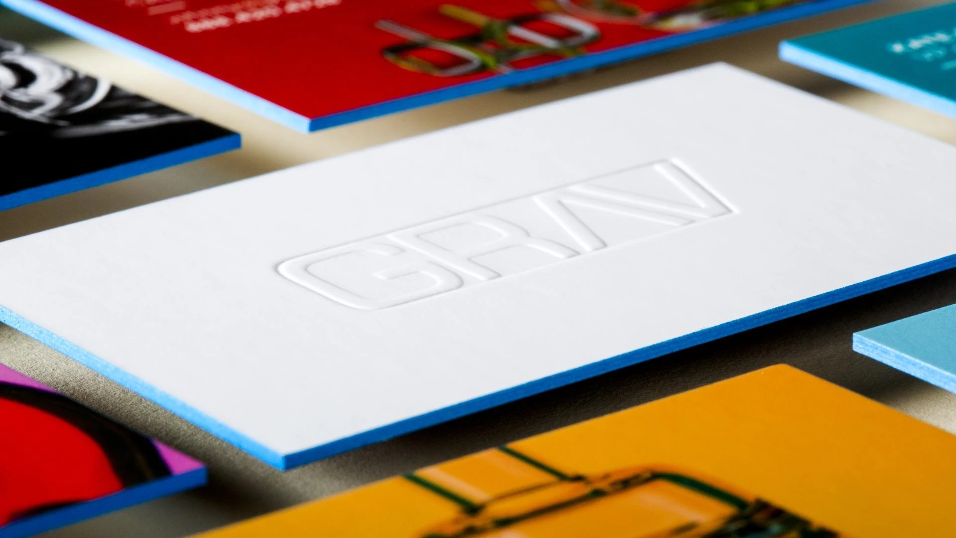 Thick 3 Layer Business Cards Business Card Design